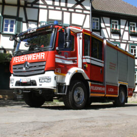 Licher Feuerwehr stellt neues Löschfahrzeug in Dienst